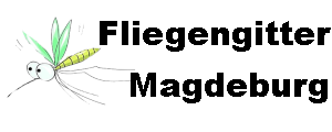 Fliegengitter-Magdeburg Logo Schwarze Schrift